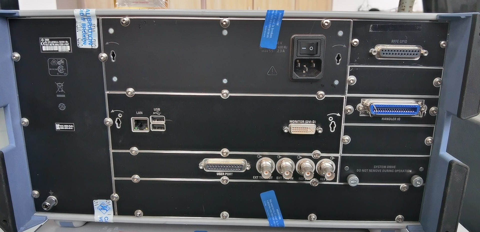 Rohde And Schwarz ZVB20 Vector Network Analyzer 10 MHz To 20 GHz 4 Port 3.5 Mm