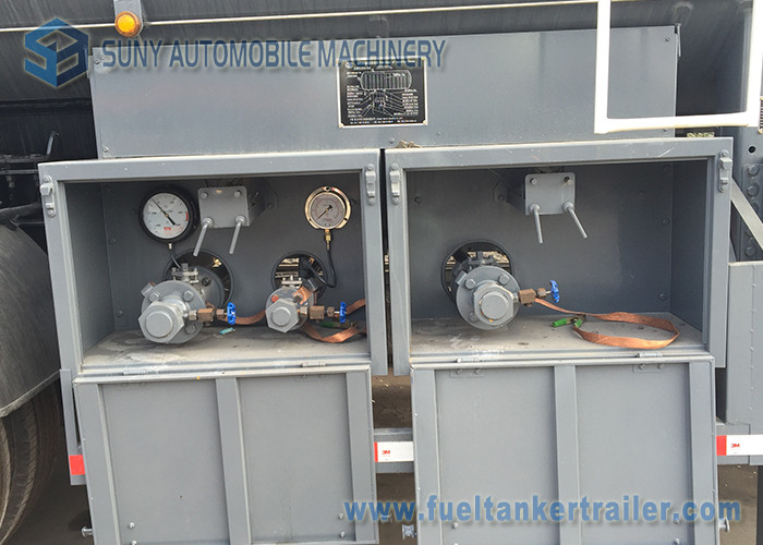 LPG Storage Tanks 24T BPW Tri-axle 10 wheels Q345R 56000 Liters