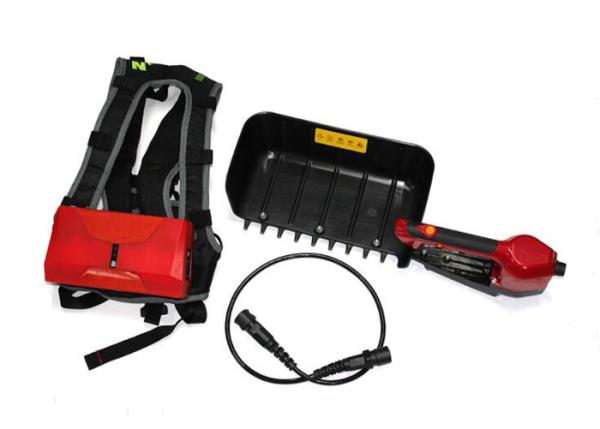Straight Metal Blade Tea Leaf Harvester Machine Single Picking Battery Tea