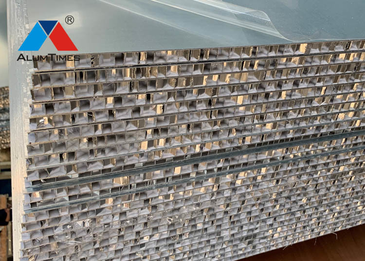 PVDF Coated Sandwich Aluminum Honeycomb Core Panel 15mm 25mm For Aerospace
