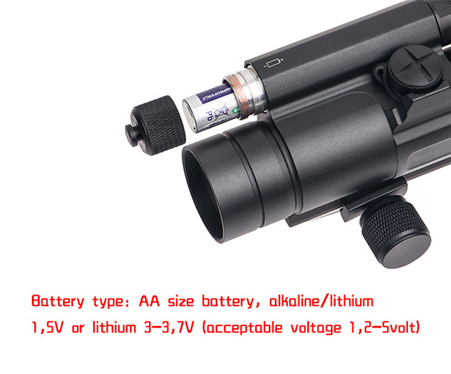 Aluminum 2 MOA Green / Red Dot Sight Scope Tactical M4 Matte Black Finish