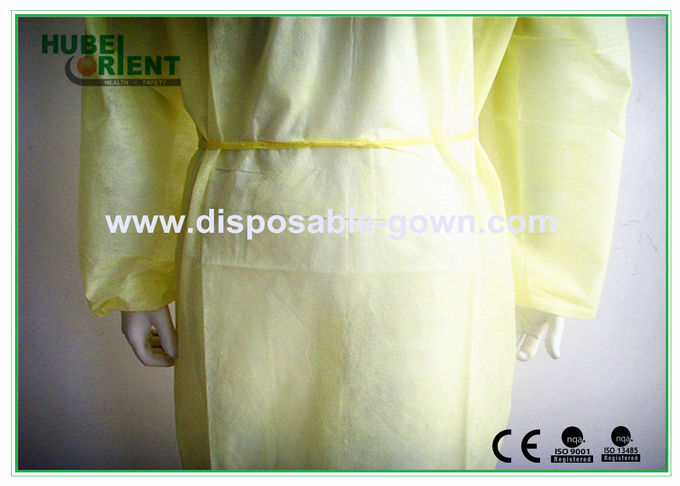 Anti Splash SMS Disposable Isolation Gown For Clinic