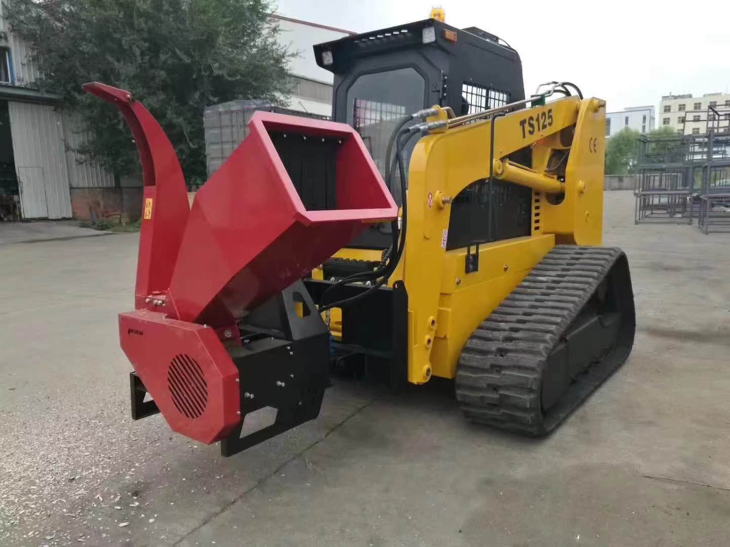 Directly Sell 18.2kw Mini Crawler Skid Steer Loader with 1069 kg Machine Weight