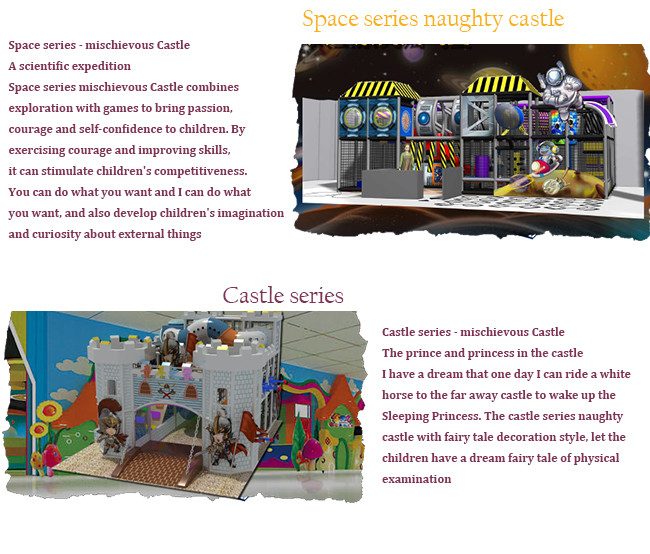 Customized Plastic Soft Play Kids Indoor Playground Equipment
