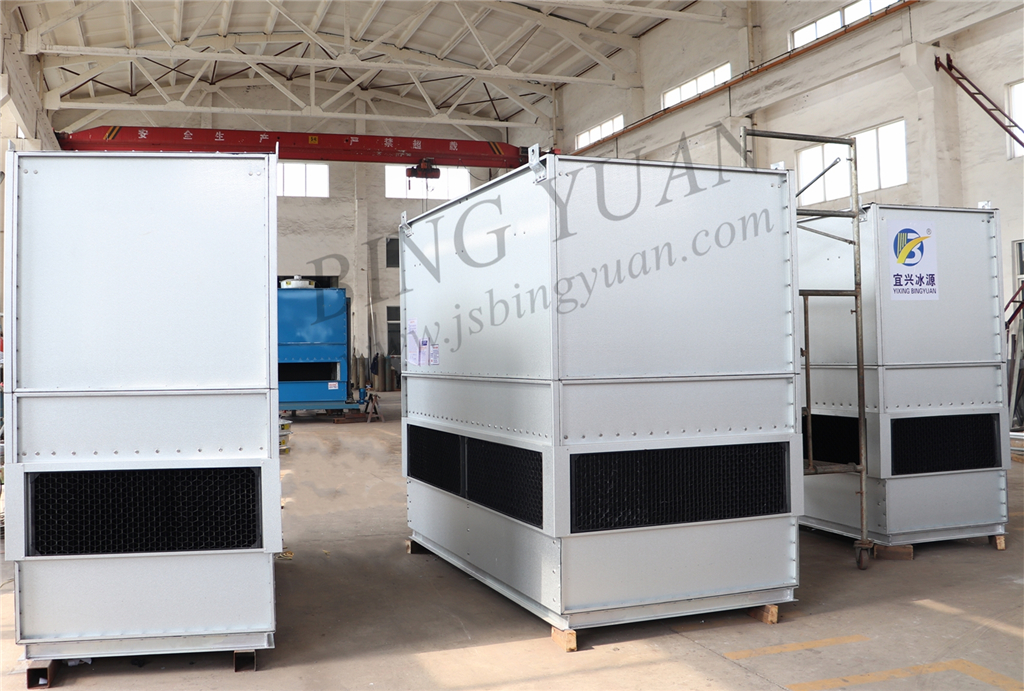 4KW R404A 380V Evaporative Condenser Chiller , Refrigeration Condenser