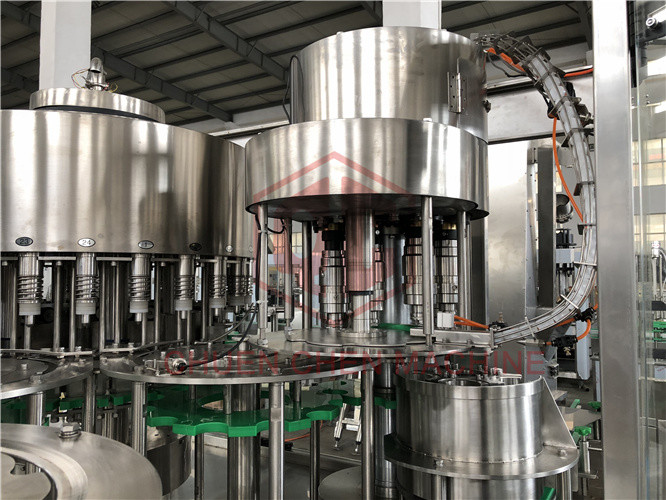 Mineral Water Bottle Filling Machine 3 In 1 With Lubricate System
