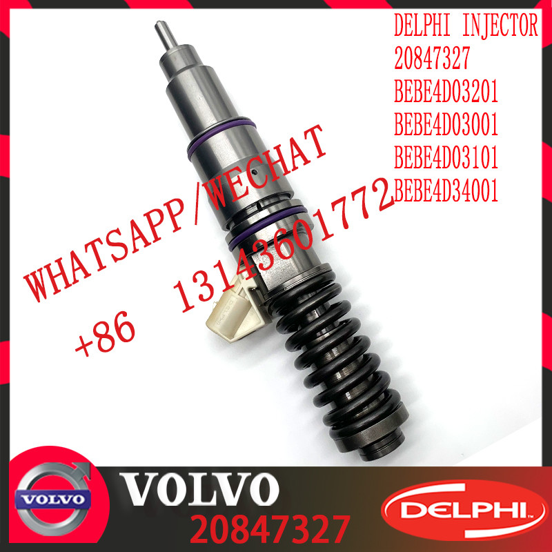 Diesel Engine Fuel injector 20847327 20530081 3801403 BEBE4D03201 BEBE4D03001 E3.0/E3.18 for V-O-L-V CONSTRUCTION/ D12