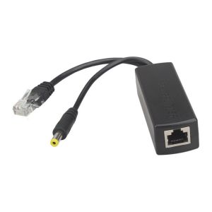 12W 10/100Mbps Power Over Ethernet Splitter 48V To 12V 1A
