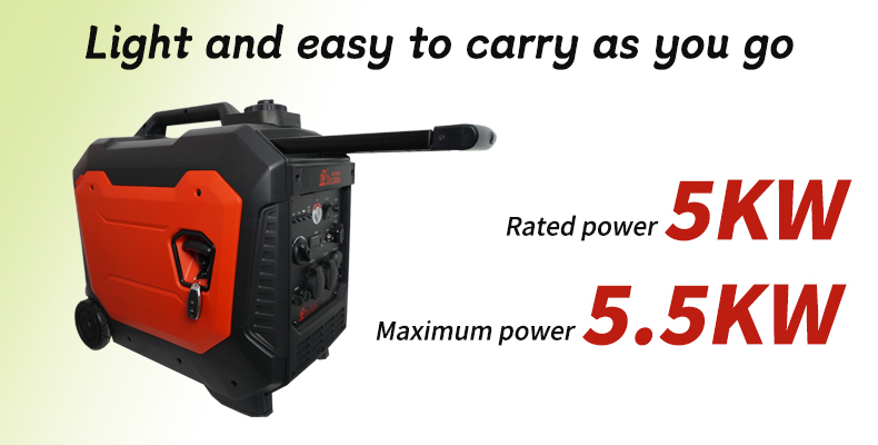 Factory Silent Inverter Gasoline Generator 2KW 3KW 8KW Portable Electric Auto Generatoes
