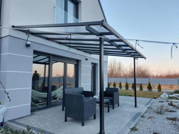15m2 tarasu garden wall mounted patio cover aluminum sunshade outdoor gazebo DIY