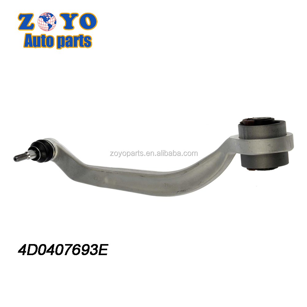 4D0407693E 4D0407694E Control Arm Adjustment for Audi A6/A4 and Nature Rubber Bushing
