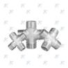Buy cheap Stainless steel equal diameter four way elbow, high-pressure resistant cross from wholesalers