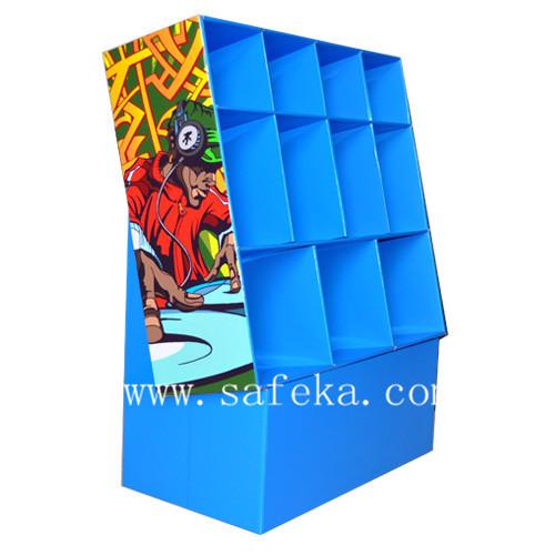 Quality Standard New Design Cardboard Display Racks for DVDs for sale