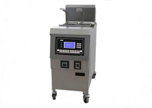  Meat Donut Potato 25L Electric Automatically Lift Open Fryer 1 Year Warranty Manufactures