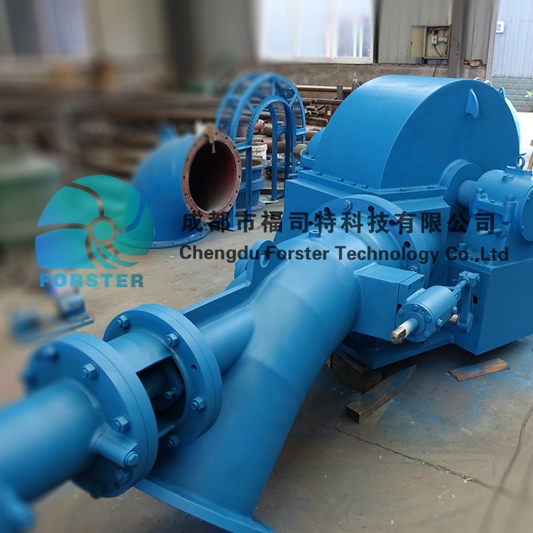100kw To 700 Kw Turgo Type Deriaz Turbine Generator With Governor