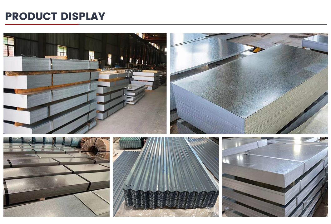 Z275 Galvanized Steel Sheet Manufacturer Price 1000mm 1200mm 1250mm Width Galvanized Sheet