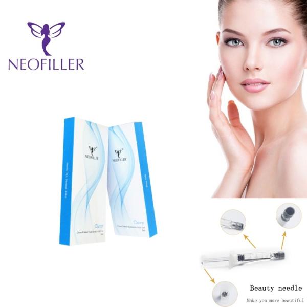 Transparent Hyaluronic Acid Dermal Filler 24mg/ml Longevity For Facial