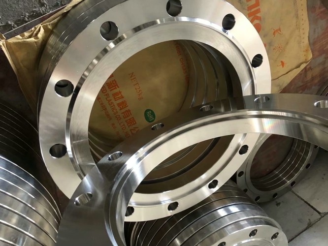 ASTM A182 Stainless Steel Slip On Flange ANSI B16.47 Series A B 150 - 2500