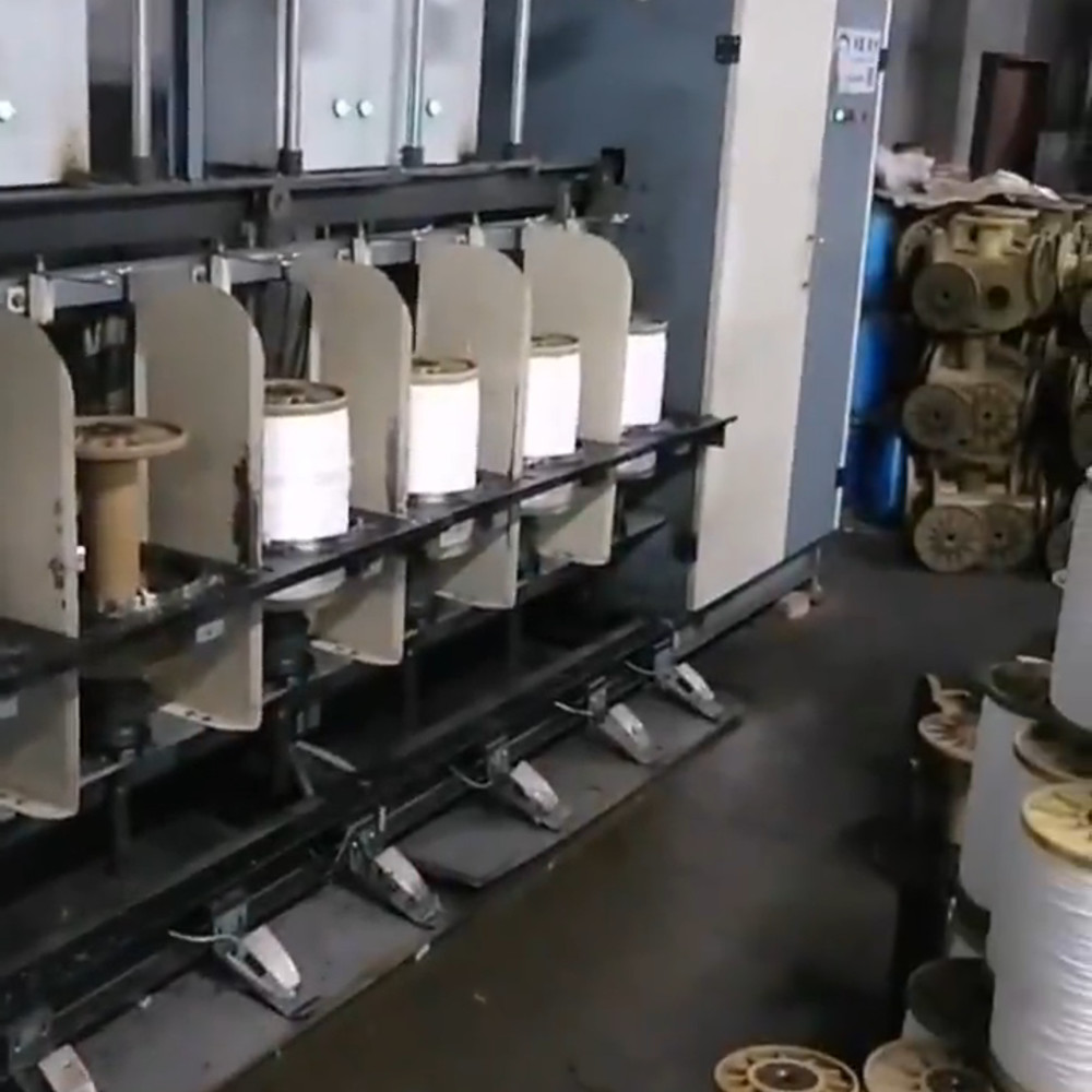 90% New Cotton Mop Yarn Twisting Machine PP PE Yarn Twister Machine 3000r/Min