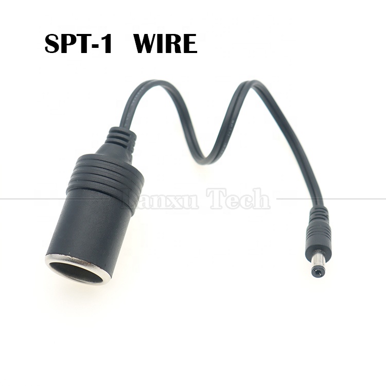 120W 12V 10A Car Cigarette Lighter Female Socket to DC Male 5.5mm x 2.1mm Power Charger Cable