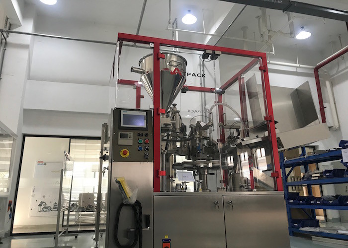 Health Beauty Automatic Tube Filling Machine Intermittent Operating Mode