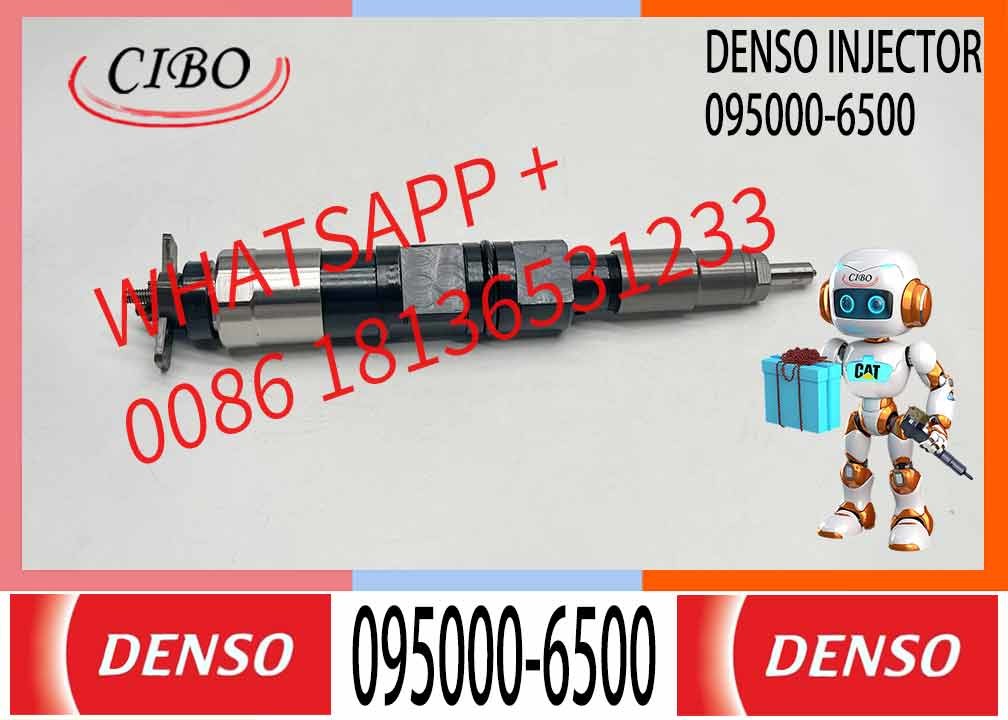 High Quality New Common Rail Injector Diesel Fuel Injector Nozzle Assembly 095000-6500 RE529117