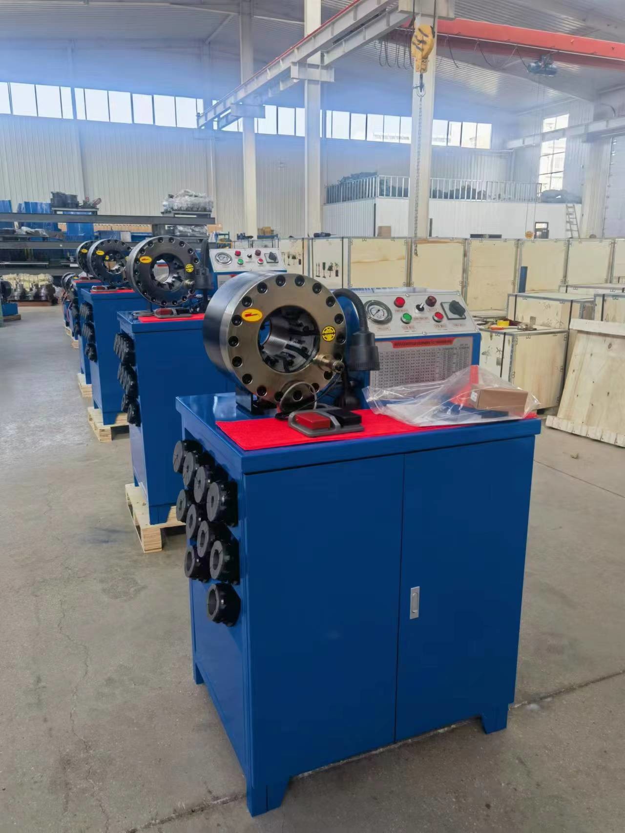 Accurate and Consistent Crimping with our Rubber Hose Crimping Machine