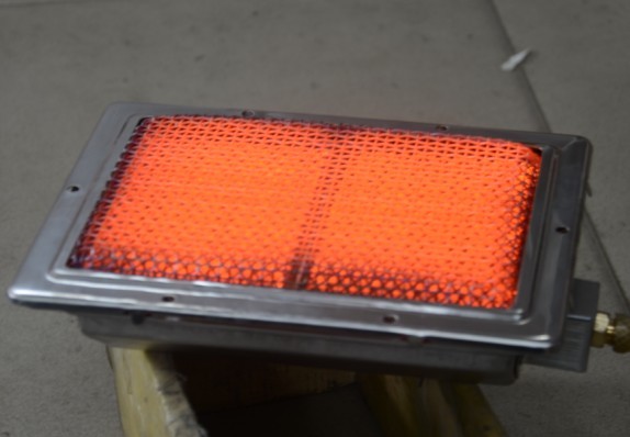 Gas BBQ Grill Flameless Infrared Burner For Restaurant Commercial