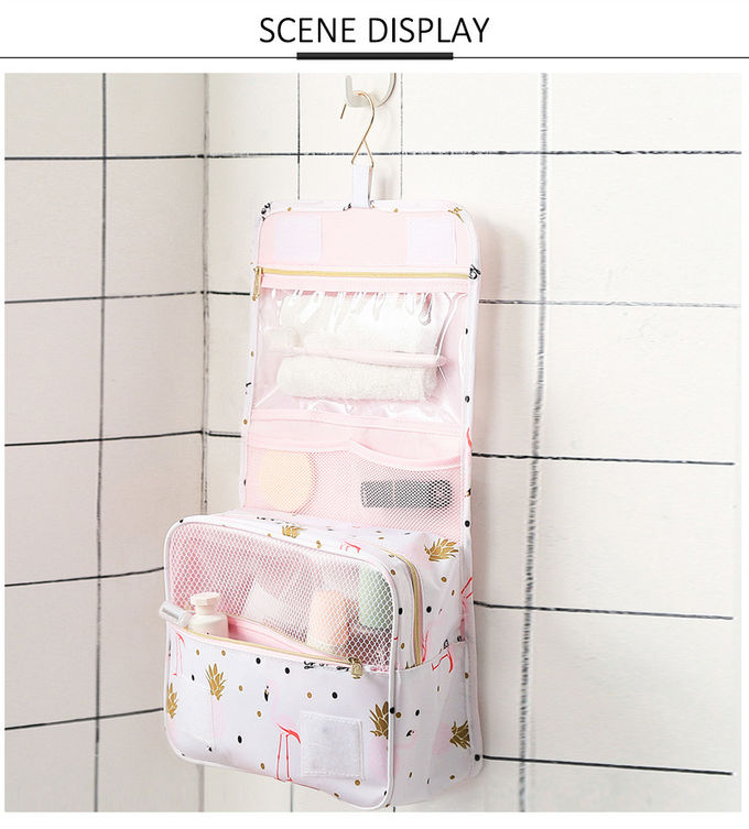 Large Capacity Beauty Cosmetic Makeup Bag Printed Waterproof Wash Bag