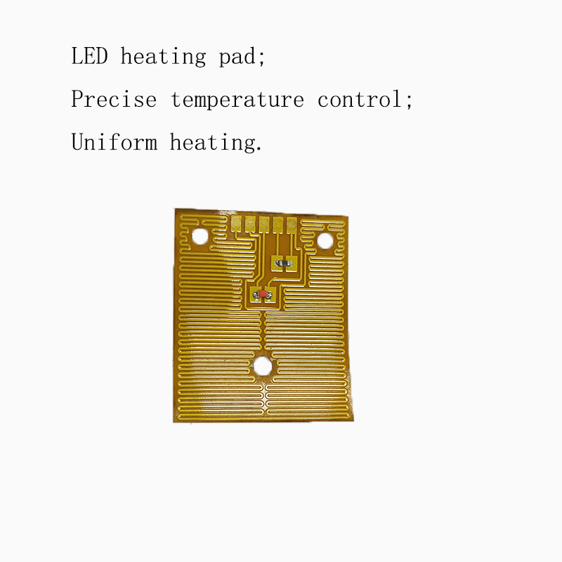 Fast Heating Flexible Heating Element , Polyimide Pi Film Heater For LED Indicator