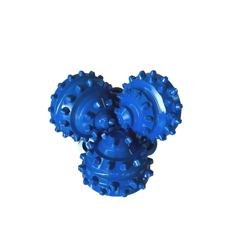 Customized 9 7/8" Tricone Rock Roller Bits High Drilling Efficiency