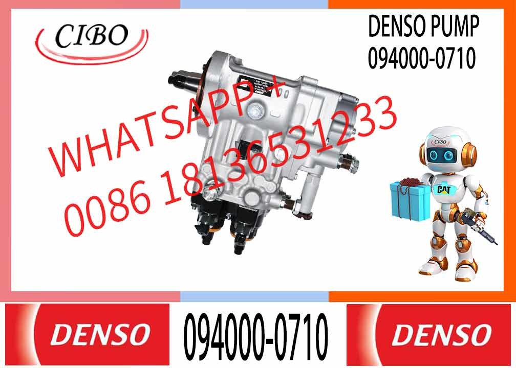 Common rail fuel pump 094000-0710 094000-0711 for denso SINOTRUK HOWO VG1246080050