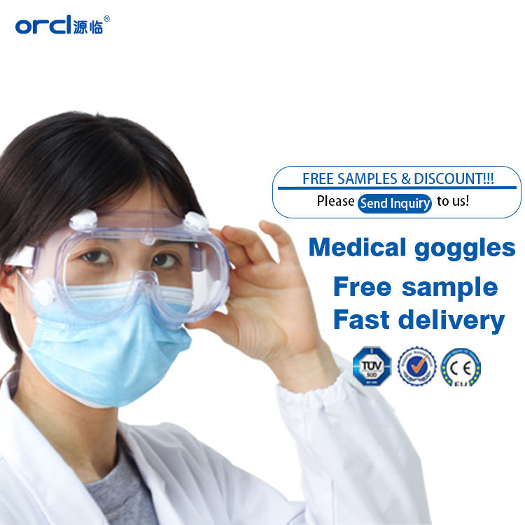 Medical Durable Medical Goggles Sterile Anti-Fog & Anti-Liquid Splash Safety Protective Goggles