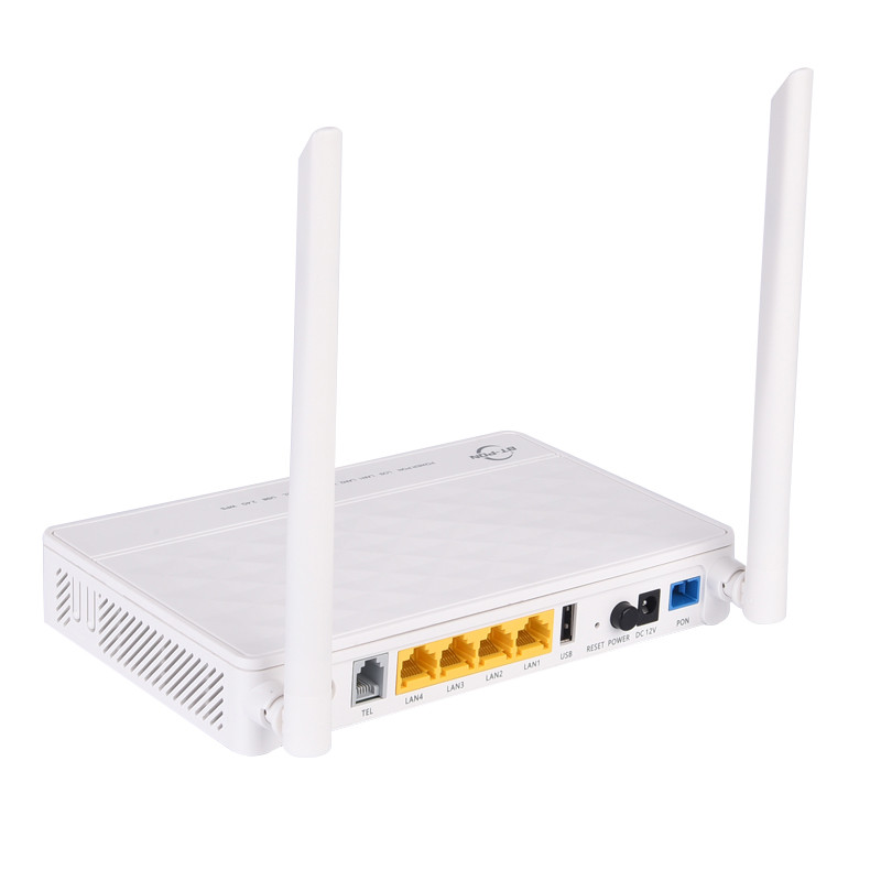 1GE 3FE VOIP 2.4G WIFI FTTH FIBER ONU XPON ONU Router