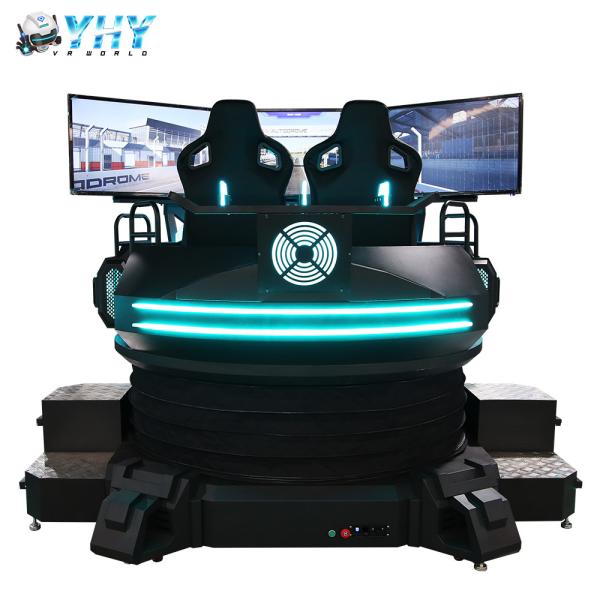 42'' LCD TV 3 Screen Racing Simulator Motion F1 Driving Vr Simulator Car Racing