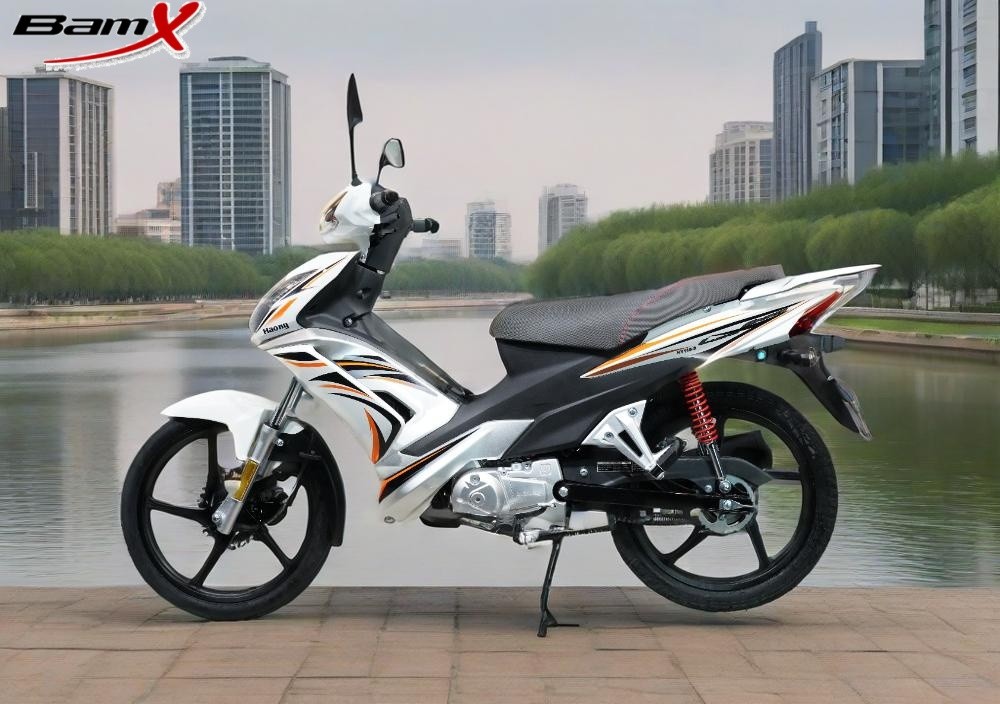 Motocross 8000rpm Matte Black Sportbike Petrol Bike Rear Rack 110cc Underbone Automatic Dirt Bike