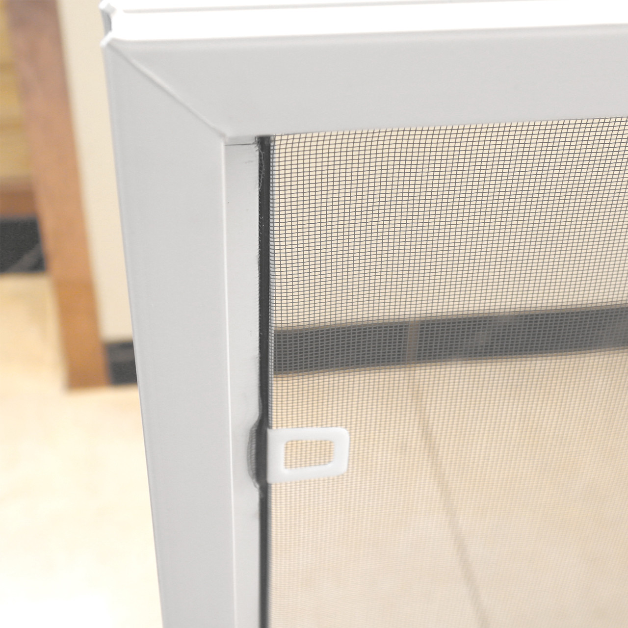 58mm Single Sliding Window Single Glass Tempered Glazed White UPVC