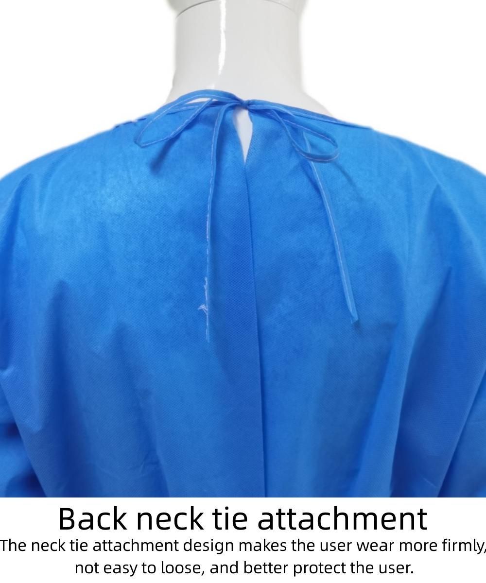 CE Approved Level1/2/3 OEM/ODM Nonwoven Disposable Isolation Gown Sterile Surgical Gown