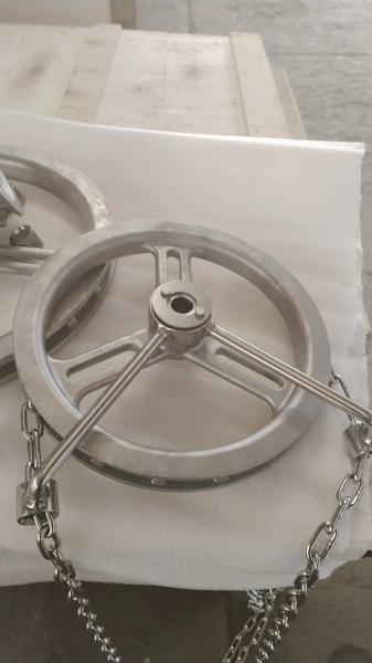 60000 Sets/month Capacity Chainwheel for Gate Valve 135.290.410.475 Grain Size
