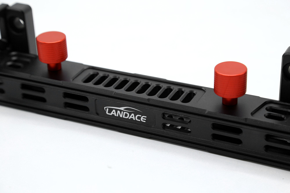 323X78X86mm Hard Anodized Tail Gate Flagpole Bracket for Jeep Wrangler Multi-Function