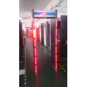Weatherproof , Shockproof , Fireproof walk through gate 6 zone with Remote