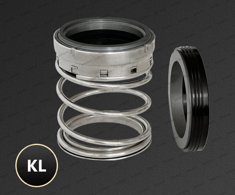 BERGMAN TYPE/T1-2 1/2 2.5" 63.5mm Inch Graphite Silicon Carbide Tungsten Carbide Nitrile Viton EPDM Pump Mechanical Seal