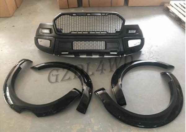 PP Material Front Bumper And Fender Flare Front Bumper Kits For Ford Ranger T7