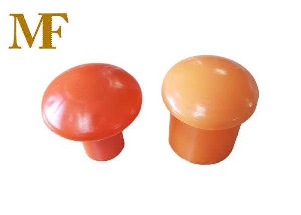 Customized plastic Rebar Safety Caps , Plastic Rebar Mushroom Cap / Steel Bar