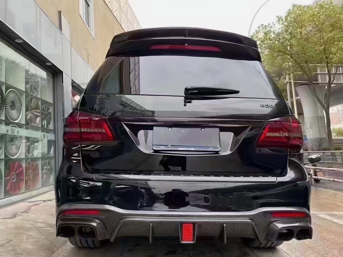 X166 Mercedes Wide Body Kit GLS450 GLS63 2015 Front Lip Spoiler Widebody Kit