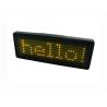 Buy cheap LED Name Badge Sign Yellow color B729TY from wholesalers