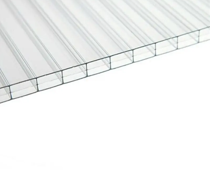 Outdoor Modern 10mm PC Sheet Heat Insulation Hollow Sheet Plastic Twin Wall