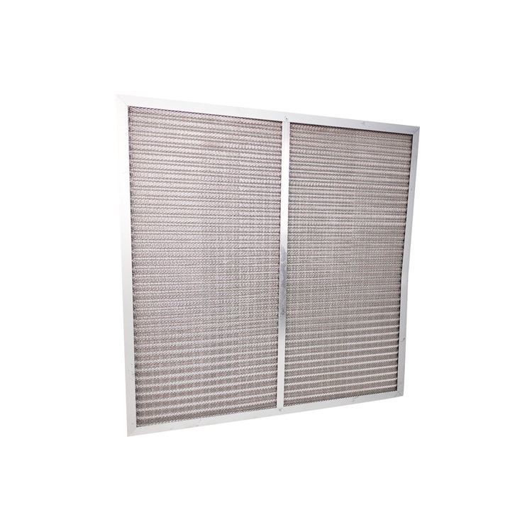 Washable 0.3um Air Purifier Pre Filter Metal Wire G3 G4 Panel Filter