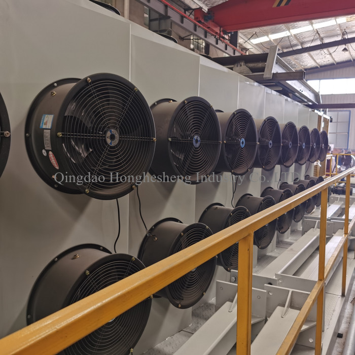 6mm To 12mm Thick Rubber Sheet Cooling Machine High Output