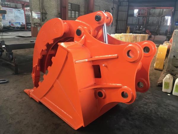 Customzied Capacity Excavator Thumb Bucket for CAT335 35Ton Excavator Attachment
